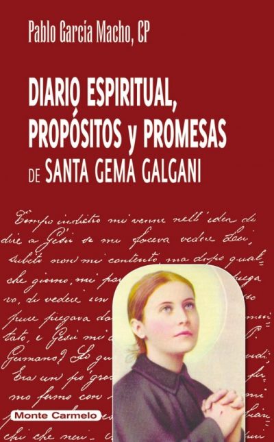 Diario espiritual, propósitos y promesas de Santa Gema Galgani