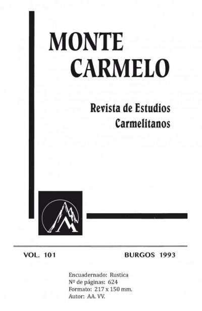 Revista Monte Carmelo - Volumen 101
