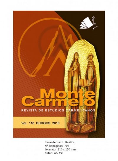 Revista Monte Carmelo - Volumen 118